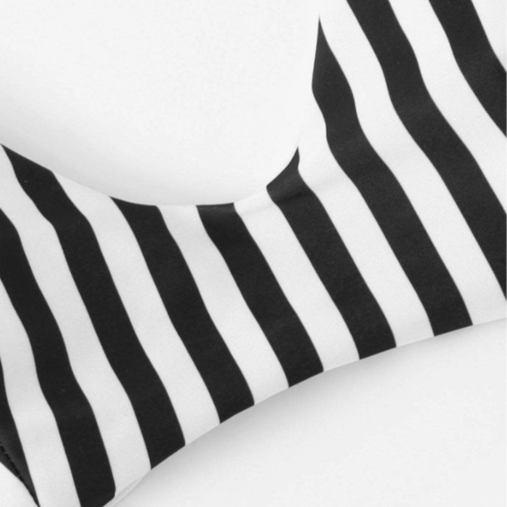Striped Cheeky Bikini Set - Picture 8 of 12
